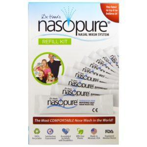 Nasopure, Kit de recarga para el sistema de lavado nasal, 1 Kit