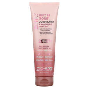 Giovanni, 2chic, acondicionador para eliminar el frizz, manteca de karité + aceite de almendra dulce, 8.5 fl. Oz (250 ml)