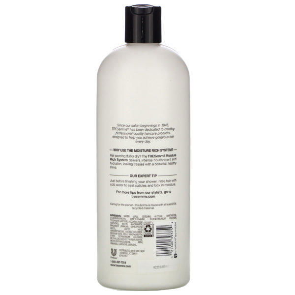 Tresemme, Moisture Rich Conditioner, 28 fl oz (828 ml) - Imagen 2