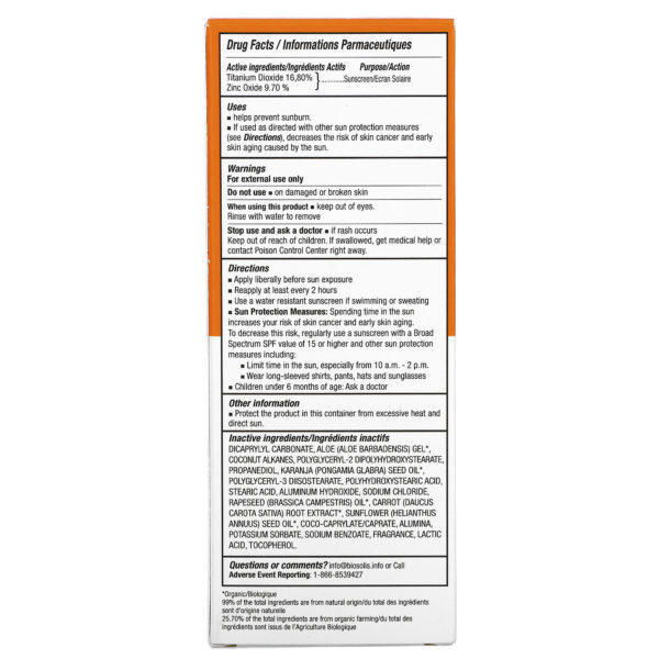 Biosolis, Protector solar líquido extremo, FPS 50, 40 ml (1,35 oz. líq.) - Imagen 3