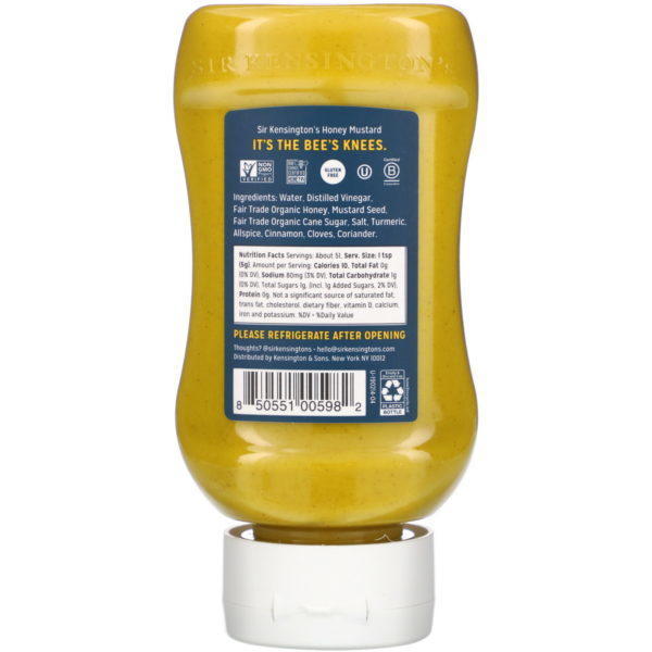 Sir Kensington's, Honey Mustard, 9 oz (255 g) - Imagen 2
