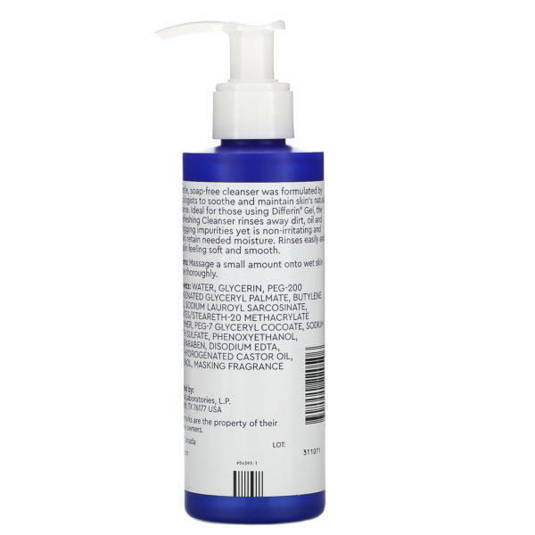 Differin, Daily Refreshing Cleanser,  6 fl oz (177 ml) - Imagen 2