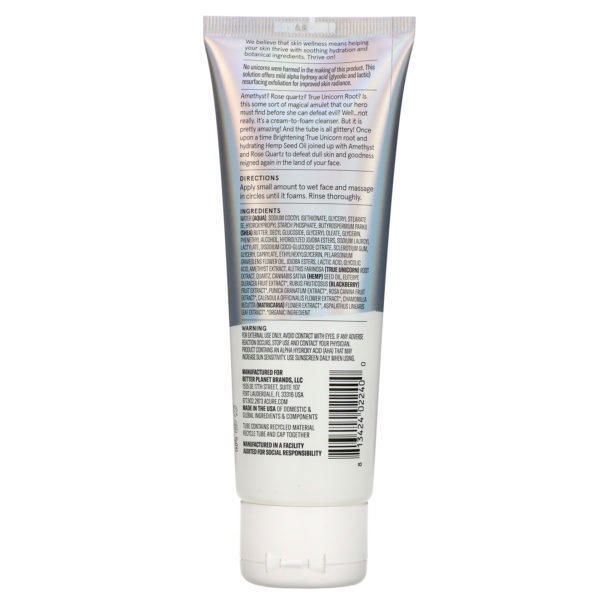 Acure, Resurfacing Glycolic & Unicorn Root Cleanser, 4 fl oz (118 ml) - Imagen 2