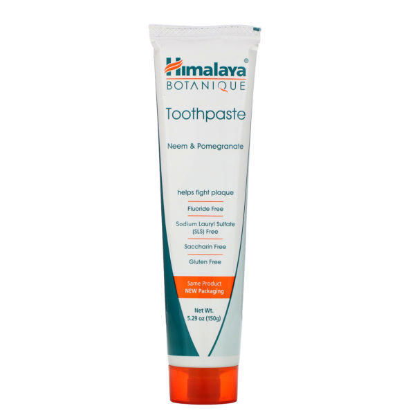 Himalaya, Botanique, Pasta dental, Nim y granada, Sin fluoruro, 150 g (5,29 oz)