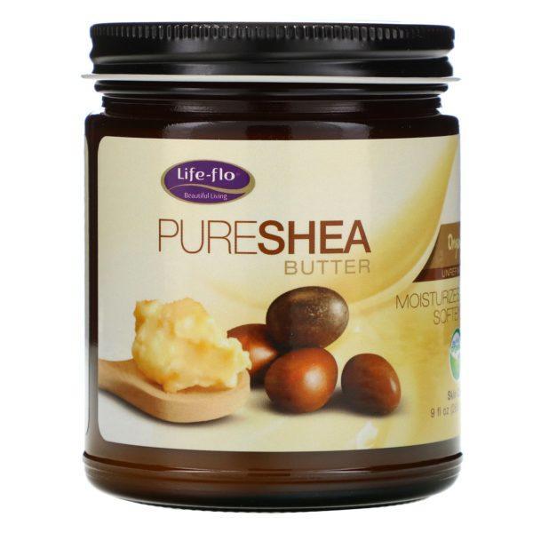 Life-flo, Manteca de Karité Pura, Cuidado de la Piel, 9 fl oz (266 ml)