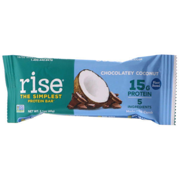 Rise Bar, THE SIMPLEST PROTEIN BAR, Chocolatey Coconut, 12 Bars, 2.1 oz (60 g) Each - Imagen 4