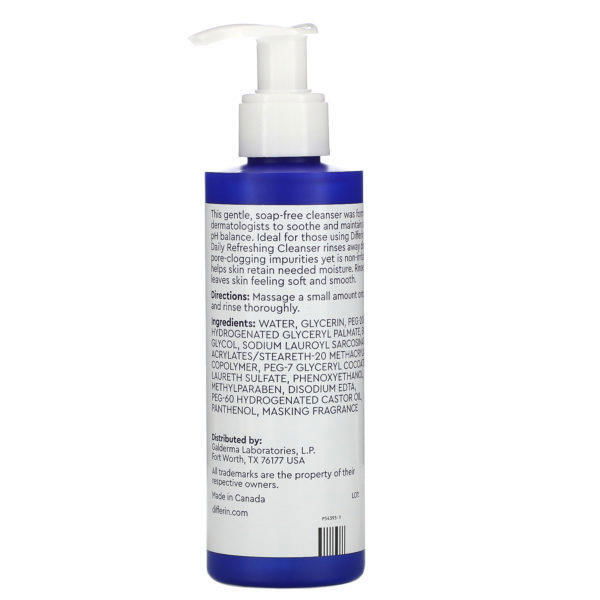 Differin, Daily Refreshing Cleanser,  6 fl oz (177 ml) - Imagen 3