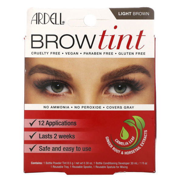 Ardell, Brow Tint, Light Brown, 5 Piece Set - Imagen 2