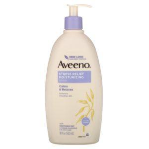 Aveeno, Loción hidratante para aliviar el estrés, 18 fl oz (532 ml)