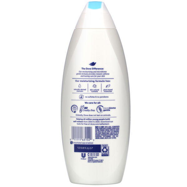 Dove, Nourishing Body Wash, Hydrating, Aloe & Birch Water Scent, 22 fl oz (650 ml) - Imagen 2