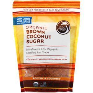 Big Tree Farms, Azúcar morena de coco orgánica, 1 lb (454 g)