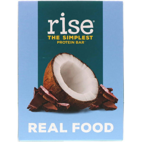 Rise Bar, THE SIMPLEST PROTEIN BAR, Chocolatey Coconut, 12 Bars, 2.1 oz (60 g) Each - Imagen 2