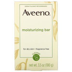 Aveeno, Active Naturals, Barra Hidratante, Sin Fragancia, 3.5 oz (100 g)