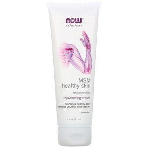Now Foods, Solutions, MSM piel sana, crema de liposomas, 8 fl oz (237 ml)