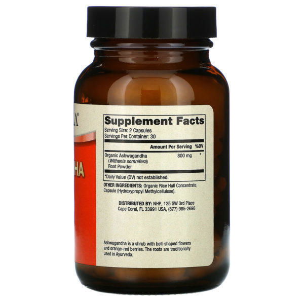 Dr. Mercola, Ashwaganda, 60 Capsules - Imagen 2