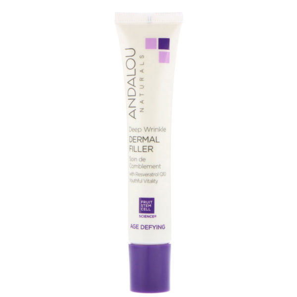 Andalou Naturals, Relleno dérmico de arrugas profundas, 0.6 fl oz (18 ml)