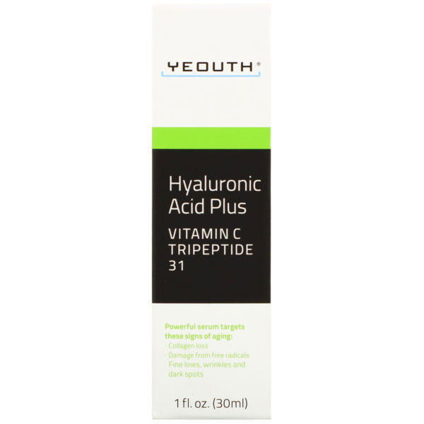 Yeouth, Ácido hialurónico plus, 1 fl. Oz (30 ml) - Imagen 2