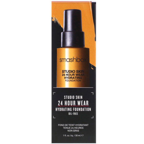 Smashbox, Studio Skin 24 Hour Wear Hydrating Foundation, 3.2 Medium Dark with Neutral Undertone, 1 fl oz (30 ml) - Imagen 2