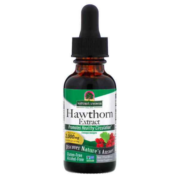 Nature's Answer, Hawthorn Extract, Alcohol-Free, 2,000 mg, 1 fl oz (30 ml)