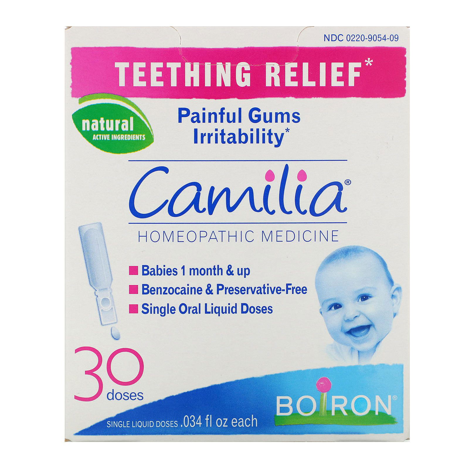 Boiron, Camilia, Alivio Dental, 30 Cápsulas Líquidas, .034 fl oz C/u