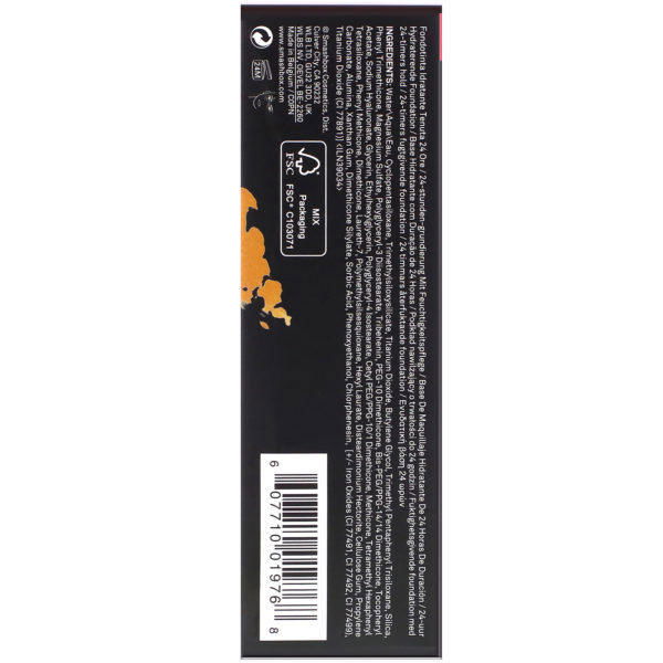 Smashbox, Studio Skin 24 Hour Wear Hydrating Foundation, 3.2 Medium Dark with Neutral Undertone, 1 fl oz (30 ml) - Imagen 3
