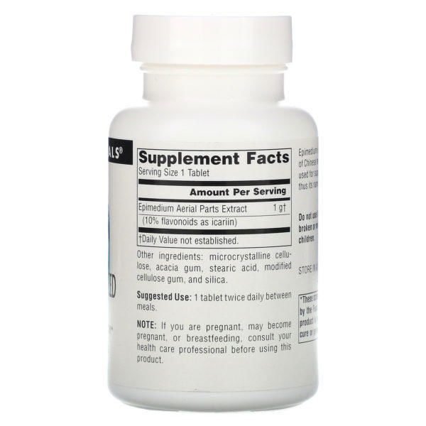 Source Naturals, Horny Goat Weed, 1,000 mg, 60 Tablets - Imagen 2