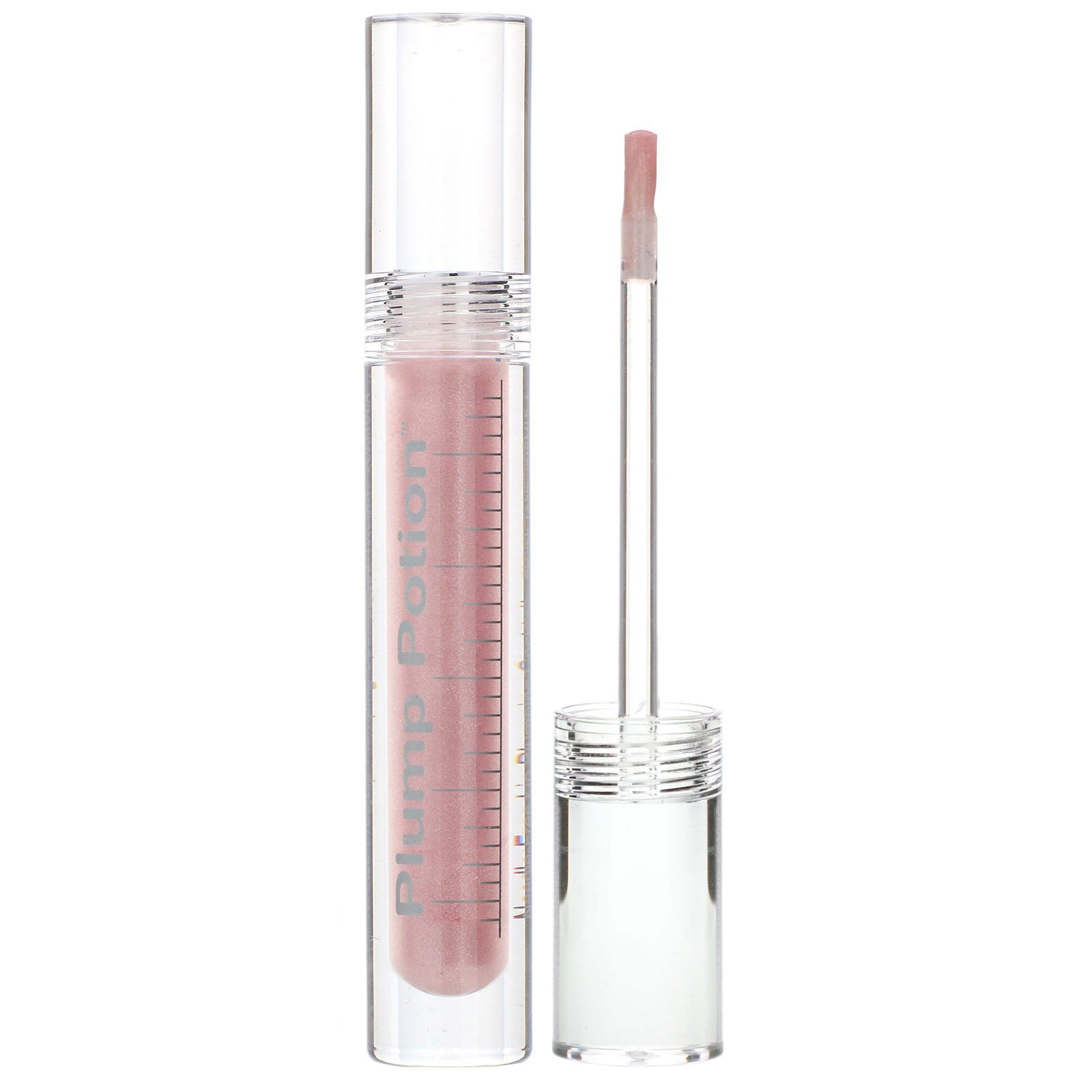 Physicians Formula, Poción para engrosamiento, Coctel para engrosamiento de labios si agujas, poción de cristal rosado 2214, 0.1 oz (3 g)
