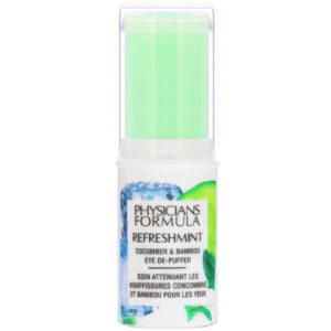 Physicians Formula, MentaRefrescante, reductor de hinchazón de ojos con pepino y bambú, 0.45 oz (12.8 g)