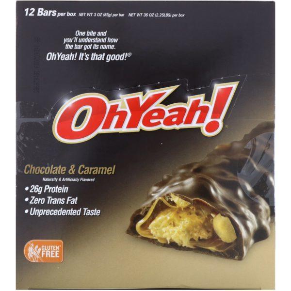 One Brands, Barras de proteína, chocolate y caramelo, 12 barras, 3 oz (85 g) - Imagen 2