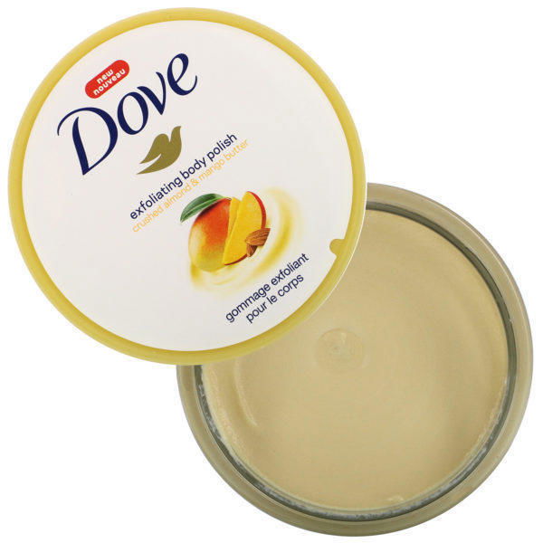 Dove, Exfoliating Body Polish, Crushed Almond and Mango Butter, 10.5 oz (298 g) - Imagen 3