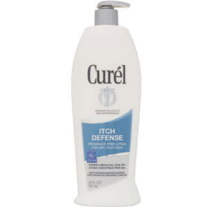 Curel, Itch Defense, Loción sin perfume para piel seca y con comezón, 591 ml (20 oz. liq.)