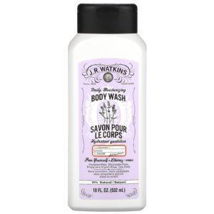 J R Watkins, Daily Moisturizing Body Wash, Lavender, 18 fl oz (532 ml)