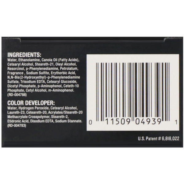Just for Men, Colorante para el cabello masculino Fórmula original, Rubio oscuro/marrón muy claro H-15, Kit de aplicación única - Imagen 3