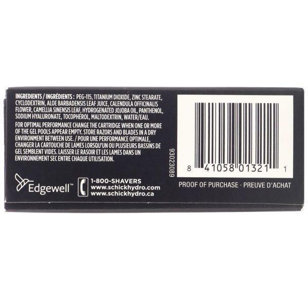 Schick, Hydro 5 Sense, Para piel sensible, 1 rasuradora, 2 cabezales - Imagen 3