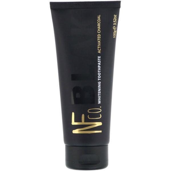The Natural Family Co., Blak, Whitening Toothpaste, Activated Charcoal, 3.52 oz (100 g) - Imagen 3