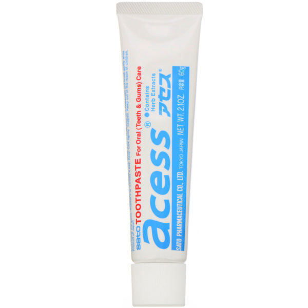 Sato, Acess, Pasta dental para el cuidado oral, 60 g (2,1 oz) - Imagen 3
