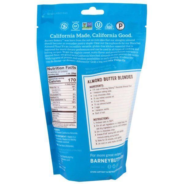Barney Butter, Harina de almendras, Harina de almendras blanqueadas, 13 oz (368 g) - Imagen 2