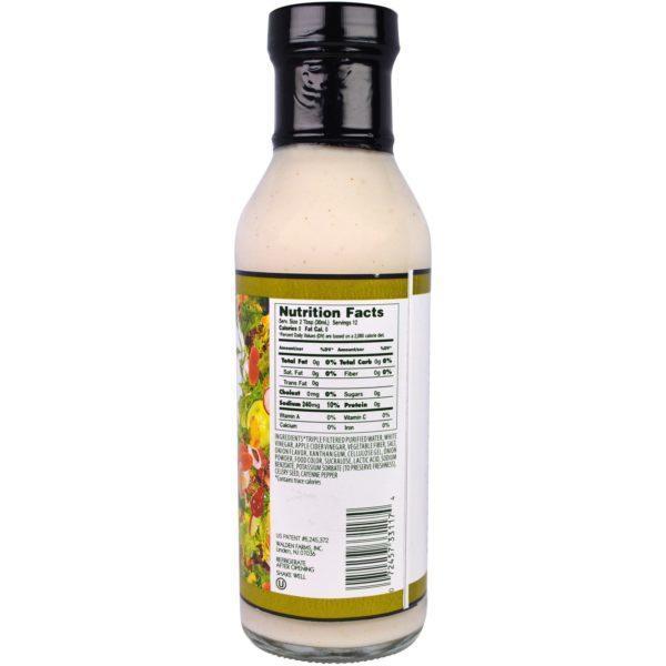 Walden Farms, Aderezo de cebolla dulce, Sin calorías, 12 fl. Oz (355 ml) - Imagen 2