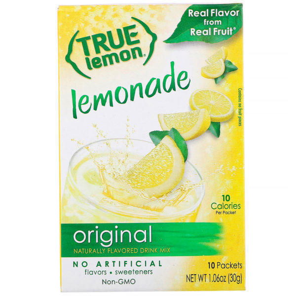 True Citrus, True Lemon, limonada original, 10 sobres, 1.06 oz (30 g)