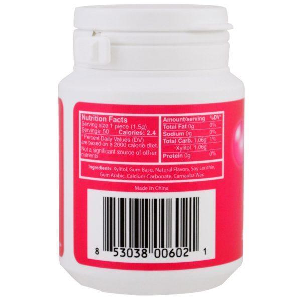Epic Dental, Chicle de Xilitol, goma de mascar sin azúcar, 50 piezas - Imagen 2