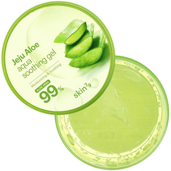 Skin79, Jeju Aloe, Aqua Soothing Gel, Aloe Vera, 10.58 oz (300 g) - Imagen 3
