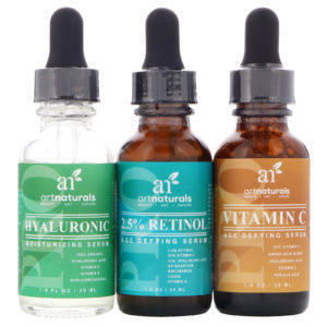Artnaturals, Serum Trio Set, Anti-Aging, 3 Serums, 1 fl oz (29.5 ml) Each