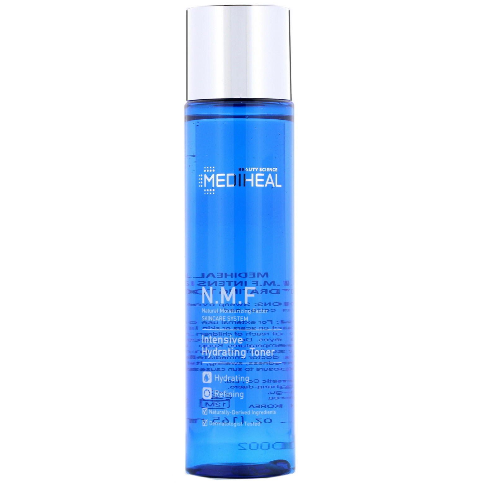 Mediheal, N.M.F., Tónico hidratante intensivo con factor de humectación natural, 165 ml (5,5 oz. líq.)