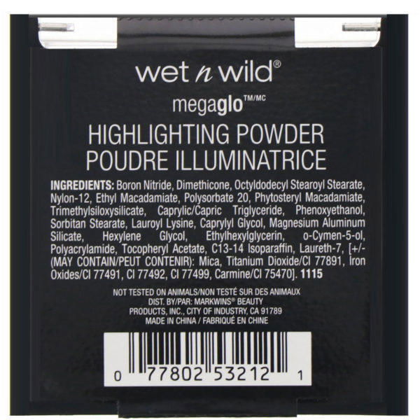 Wet n Wild, Polvo iluminador MegaGlo, Pétalos preciosos, 5,4 g (0,19 oz) - Imagen 3