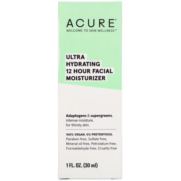 Acure, Ultra Hydrating 12 Hour Facial Moisturizer, 1 fl oz (30 ml) - Imagen 2