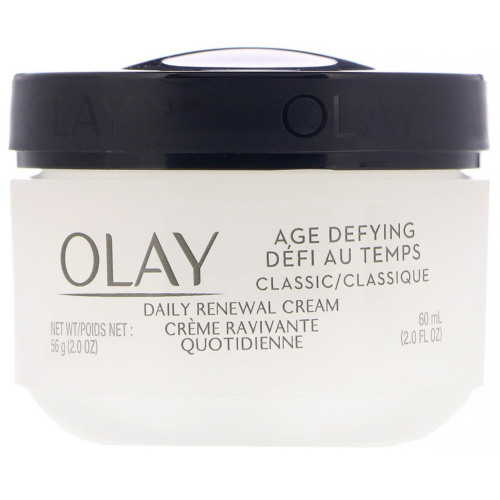 Olay, Crema renovadora para el día, Antienvejecimiento, Clásica, 60 ml (2 oz. líq.)