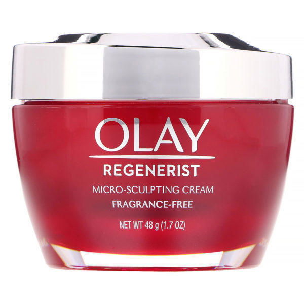 Olay, Regenerist, Crema de microesculpido, Sin fragancia, 48 g (1,7 oz)
