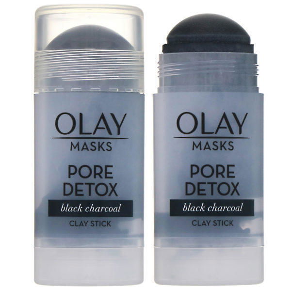 Olay, Mascarillas, Desintoxicante de poros, Mascarilla de arcilla en barra con carbón negro, 48 g (1,7 oz)