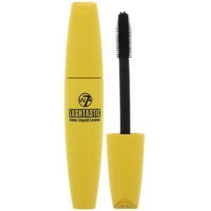 W7, Flash para las pestañas, Máscara para pestañas Lashtastic y delineador King Kohl negro