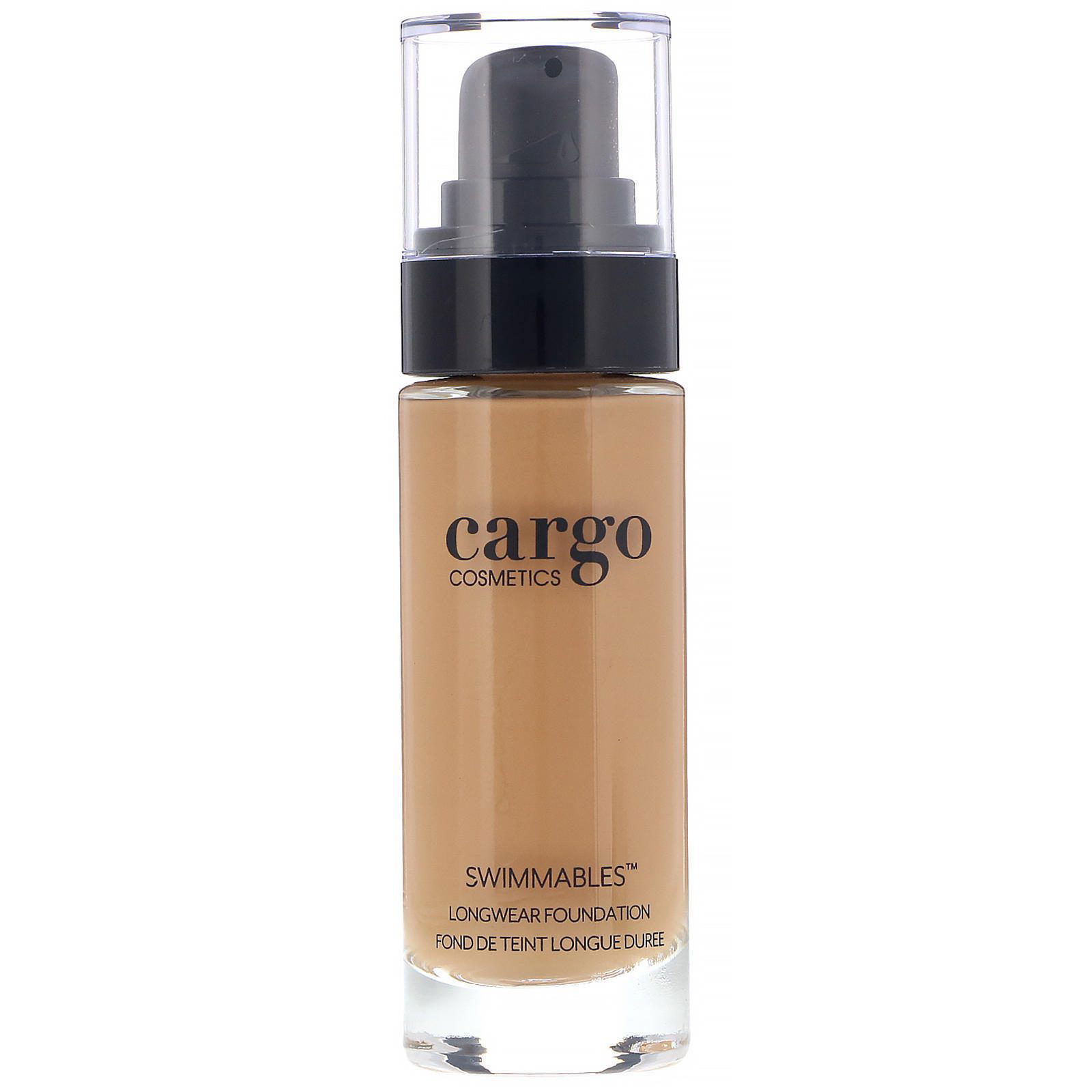 Cargo, Swimmables, Base de maquillaje de larga duración, 60, 30 ml (1 oz. líq.)